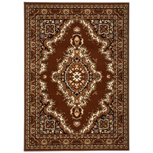 Kusový koberec TEHERAN T-102 brown - 160x230 cm Alfa Carpets