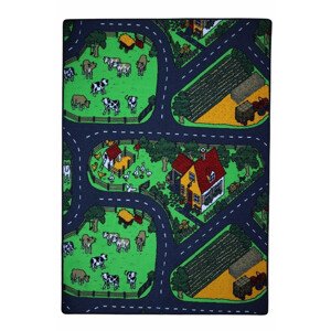 Dětský kusový koberec Farma II. - 160x240 cm Vopi koberce