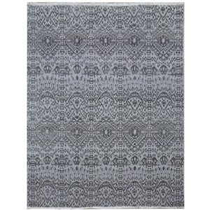 Ručně vázaný kusový koberec Diamond DC-EKT L silver/black - 365x457 cm Diamond Carpets koberce