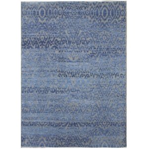 Ručně vázaný kusový koberec Diamond DC-EKT 6 Silver/light blue - 305x425 cm Diamond Carpets koberce