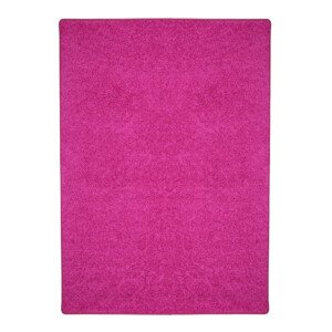 Kusový koberec Color shaggy růžový - 50x80 cm Vopi koberce