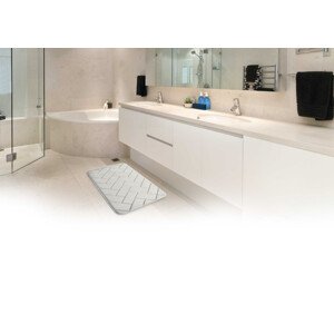 Protiskluzová koupelnová předložka 3D 7288 sand - 40x50 cm BO-MA koberce