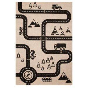 Dětský kusový koberec Vini 103024 Road Map Charly 120x170 cm - 120x170 cm Zala Living - Hanse Home koberce