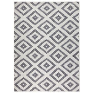 Kusový koberec Twin-Wendeteppiche 103132 grau creme – na ven i na doma - 80x250 cm NORTHRUGS - Hanse Home koberce