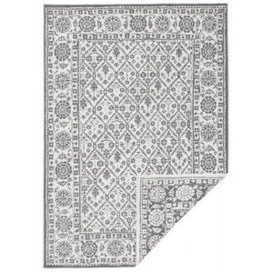 Kusový koberec Twin-Wendeteppiche 103116 grau creme – na ven i na doma - 200x290 cm NORTHRUGS - Hanse Home koberce