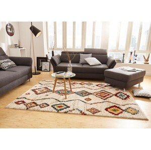 Kusový koberec Nomadic 102693 Geometric Creme - 160x230 cm Mint Rugs - Hanse Home koberce