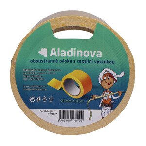 Oboustranná lepící kobercová páska 10m - Balení: Šířka 5 cm, návin 10 metrů Aladin