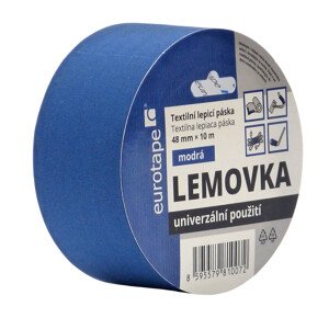 Lemovka - lemovací páska na koberce - modrá - Balení: Šířka 5 cm, návin 10 metrů Europack