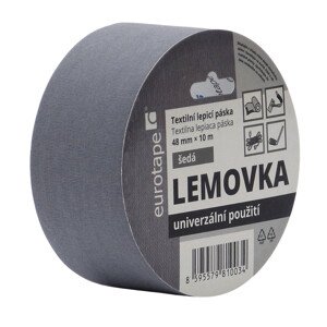 Lemovka - lemovací páska na koberce - šedá - Balení: Šířka 5 cm, návin 10 metrů Europack
