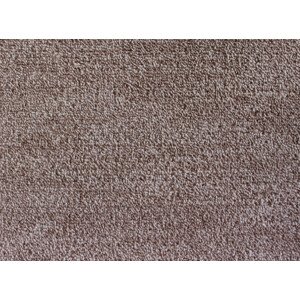 Metrážový koberec Leon 11344 Hnědý - Kruh s obšitím cm Spoltex koberce Liberec