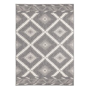 Kusový koberec Twin Supreme 103428 Malibu grey creme – na ven i na doma - 80x250 cm NORTHRUGS - Hanse Home koberce