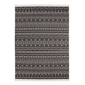 Kusový koberec Twin Supreme 103438 Kuba black creme – na ven i na doma - 80x250 cm NORTHRUGS - Hanse Home koberce
