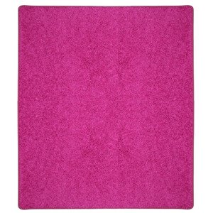 Kusový koberec Color Shaggy růžový čtverec - 60x60 cm Vopi koberce