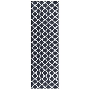 Protiskluzový běhoun Home Black White 103156 - 50x150 cm Zala Living - Hanse Home koberce