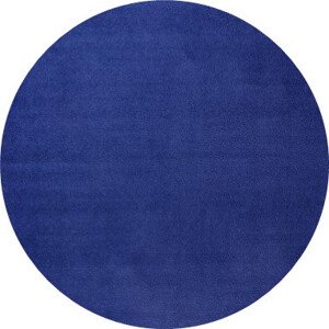 Kusový koberec Fancy 103007 Blau - modrý kruh - 133x133 (průměr) kruh cm Hanse Home Collection koberce