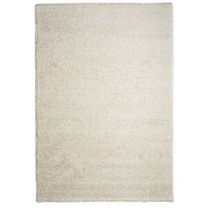 Kusový koberec Efor Shaggy 2137 Cream - 120x170 cm Mono Carpet
