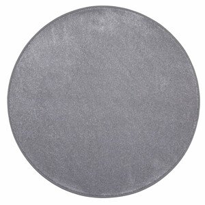 Kusový koberec Apollo Soft šedý kruh - 160x160 (průměr) kruh cm Vopi koberce