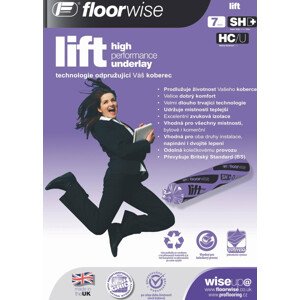 Podložka pod koberec Floorwise Lift - 137x1100 (role 15 m2) cm Floorwise