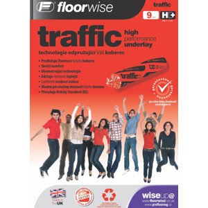 Podložka pod koberec Floorwise Traffic - Rozměr na míru, šíře 137 cm cm Floorwise