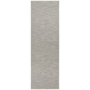 Běhoun Nature 104265 Cream/Grey – na ven i na doma - 80x450 cm BT Carpet - Hanse Home koberce