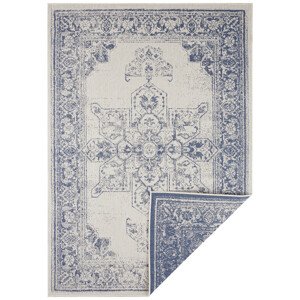 Kusový koberec Twin Supreme 104138 Blue/Cream – na ven i na doma - 80x150 cm NORTHRUGS - Hanse Home koberce