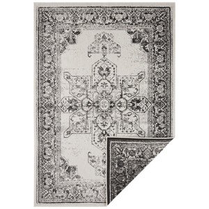 Kusový koberec Twin Supreme 104137 Black/Cream – na ven i na doma - 80x150 cm NORTHRUGS - Hanse Home koberce