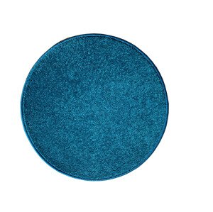 Kusový koberec Eton Exklusive turkis kruh - 100x100 (průměr) kruh cm Vopi koberce