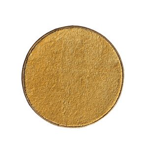 Kusový koberec Eton Exklusive žlutý kruh - 300x300 (průměr) kruh cm Vopi koberce