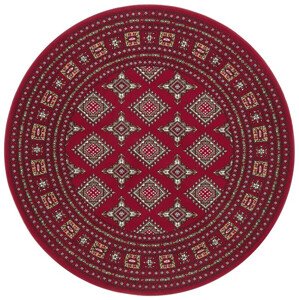 Kruhový koberec Mirkan 104108 Red - 160x160 (průměr) kruh cm Nouristan - Hanse Home koberce