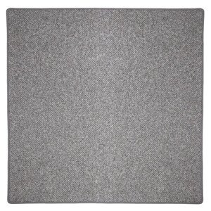 Kusový koberec Wellington šedý čtverec - 60x60 cm Vopi koberce