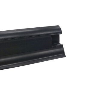 Lišta PVC obvodová SLK50 W110 Černá - Lišta 2500x50x25 mm Döllken