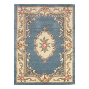 Ručně všívaný kusový koberec Lotus premium Blue - 75x150 cm Flair Rugs koberce