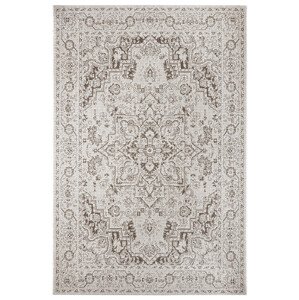 Kusový orientální koberec Mujkoberec Original Flatweave 104805 Cream/Light-brown – na ven i na doma - 80x150 cm Mujkoberec Original