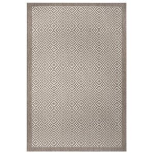 Kusový koberec Mujkoberec Original Flatweave 104821 Light-brown cream – na ven i na doma - 120x170 cm Mujkoberec Original