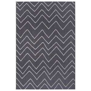 Kusový koberec Mujkoberec Original Flatweave 104841 Grey/Silver – na ven i na doma - 80x150 cm Mujkoberec Original