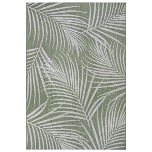 Kusový koberec Mujkoberec Original Flatweave 104850 Green/Cream – na ven i na doma - 80x150 cm Mujkoberec Original