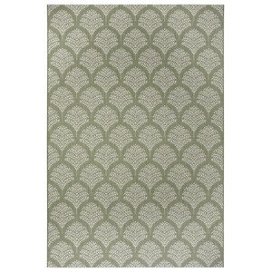 Kusový koberec Mujkoberec Original Flatweave 104868 Green/Cream – na ven i na doma - 160x230 cm Mujkoberec Original