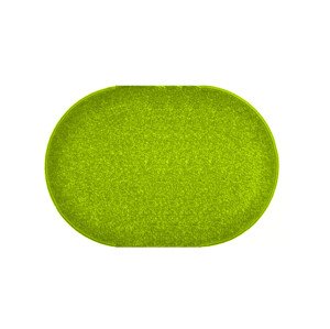 Kusový koberec Eton zelený ovál - 50x80 cm Vopi koberce
