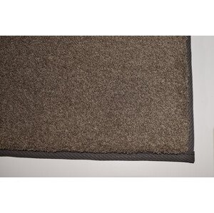 Kusový koberec Supersoft 420 hnědý - 60x100 cm Tapibel