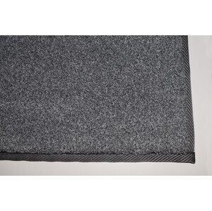 Kusový koberec Supersoft 850 tm. šedý - 400x500 cm Tapibel