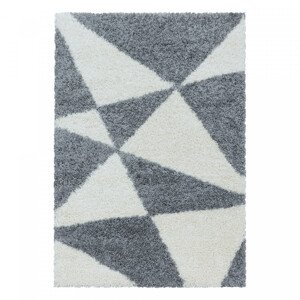 Kusový koberec Tango Shaggy 3101 grey - 280x370 cm Ayyildiz koberce