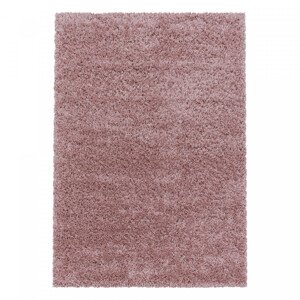 Kusový koberec Sydney Shaggy 3000 rose - 60x110 cm Ayyildiz koberce