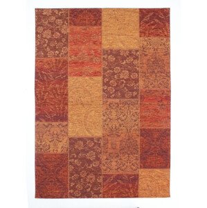 Kusový koberec Manhattan Patchwork Chenille Terracotta - 200x290 cm Flair Rugs koberce