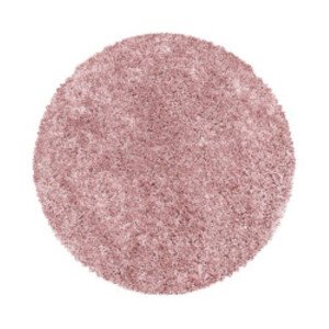 Kusový koberec Sydney Shaggy 3000 rose kruh - 160x160 (průměr) kruh cm Ayyildiz koberce