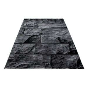 AKCE: 80x150 cm Kusový koberec Parma 9250 black - 80x150 cm Ayyildiz koberce