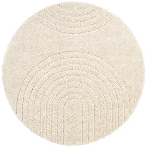 Kusový koberec Norwalk 105104 cream kruh - 160x160 (průměr) kruh cm Mint Rugs - Hanse Home koberce