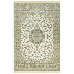 AKCE: 195x300 cm Kusový koberec Naveh 104379 Ivory/Green - 195x300 cm Nouristan - Hanse Home koberce