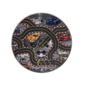 Dětský kusový koberec Cars new kruh - 100x100 (průměr) kruh cm Vopi koberce