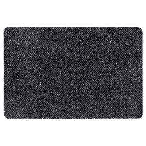 Rohožka Clean & Go 105350 Black Anthracite – na ven i na doma - 100x150 cm Hanse Home Collection koberce