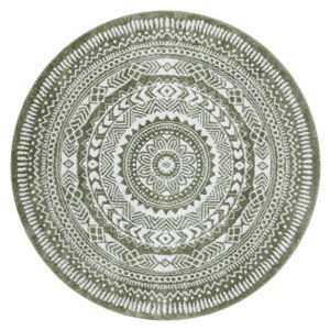 Kusový koberec Napkin green kruh - 120x120 (průměr) kruh cm Dywany Łuszczów